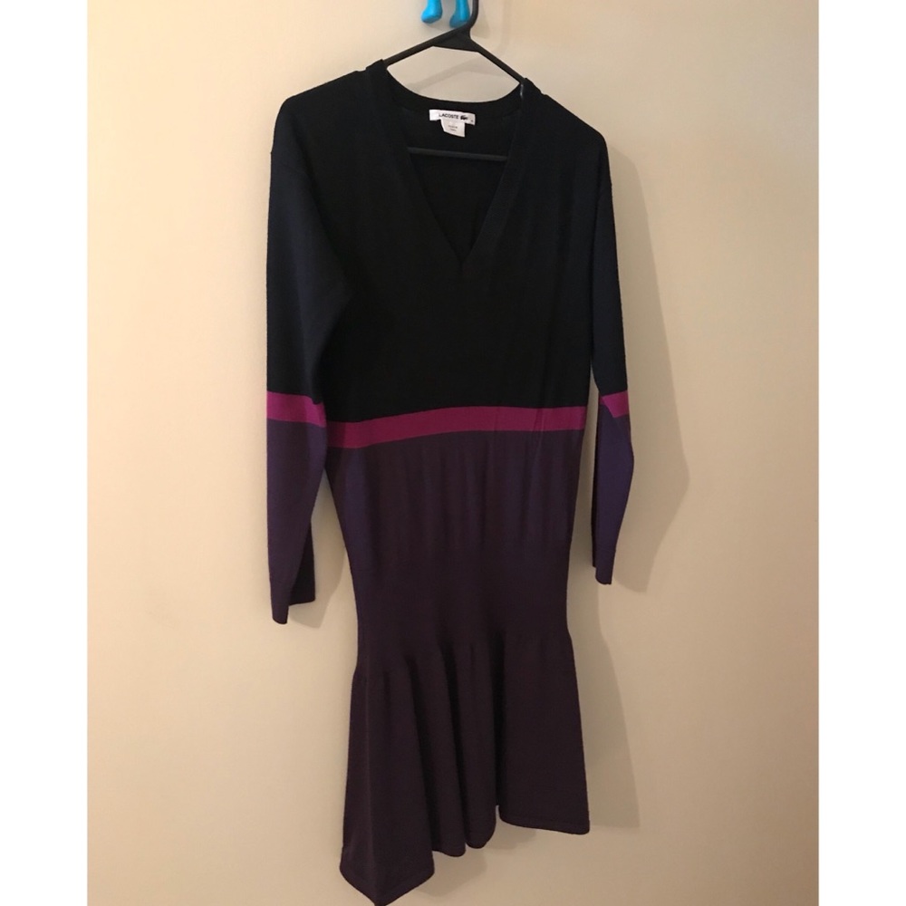 Lacoste Merino Wool dress size S (36fr)